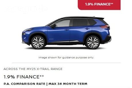 Silver 2025 Nissan X-Trail Wagon ST (4WD)