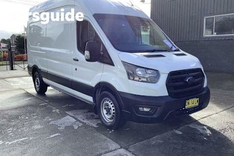 White 2019 Ford Transit Commercial