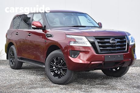 Red 2025 Nissan Patrol Wagon TI (4x4)