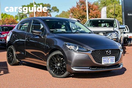 Grey 2021 Mazda 2 Hatchback G15 Evolve