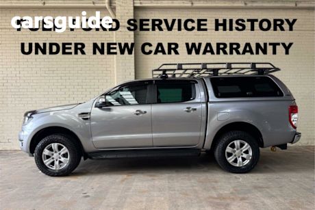 Grey 2021 Ford Ranger Double Cab Chassis XLT 3.2 (4X4)