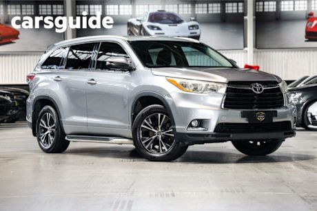 Silver 2016 Toyota Kluger Wagon GXL (4X4)
