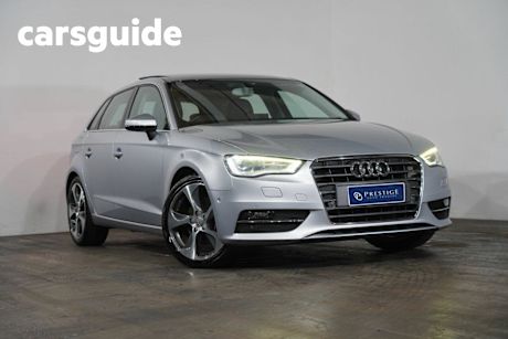 Silver 2014 Audi A3 Hatchback Sportback 1.8 Tfsi Ambition