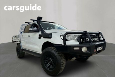 White 2015 Ford Ranger Crew Cab Utility XL 3.2 (4X4)