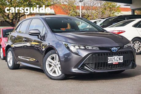 Grey 2021 Toyota Corolla Hatchback Ascent Sport Hybrid