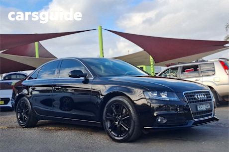 Black 2010 Audi A4 Sedan 1.8 Tfsi