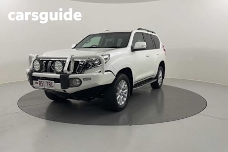 White 2016 Toyota Landcruiser Prado Wagon VX (4X4)