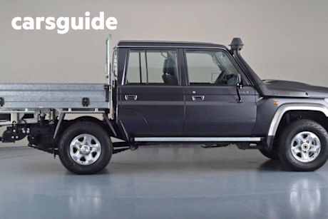 Grey 2022 Toyota Landcruiser 70 Series Double Cab Chassis GXL