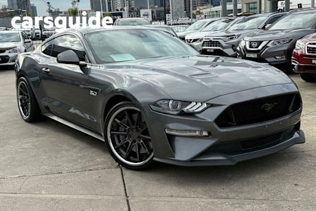 Grey 2022 Ford Mustang Fastback GT 5.0 V8