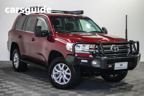 Red 2020 Toyota Landcruiser Wagon LC200 VX (4X4)