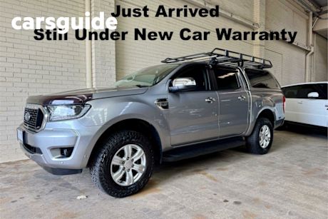 Grey 2021 Ford Ranger Double Cab Chassis XLT 3.2 (4X4)