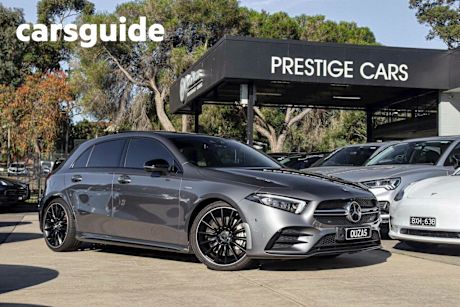 Grey 2022 Mercedes-Benz A35 Hatchback 4Matic