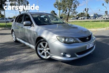 Silver 2008 Subaru Impreza Hatchback RS (awd)