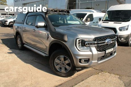 Silver 2022 Ford Ranger Double Cab Pick Up XLT 3.0 (4X4)