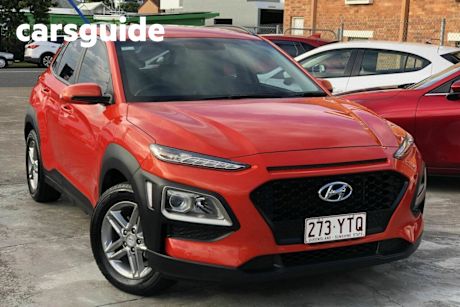 Orange 2018 Hyundai Kona Wagon Active (fwd)