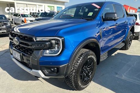 Blue 2024 Ford Ranger Double Cab Pick Up Tremor