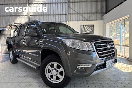 Grey 2019 Great Wall Steed Dual Cab Utility (4X2)