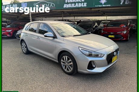 Grey 2019 Hyundai I30 Hatchback Active