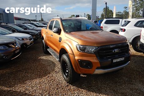 Gold 2019 Ford Ranger Double Cab Pick Up Wildtrak 2.0 (4X4)