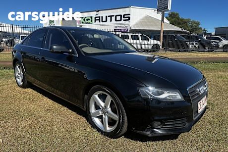 Black 2012 Audi A4 Sedan 2.7 TDI