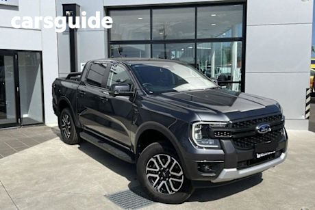 Grey 2024 Ford Ranger Double Cab Pick Up Sport 2.0 (4X4)