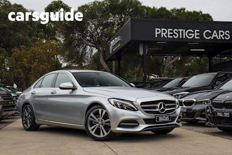 Silver 2014 Mercedes-Benz C200 Sedan