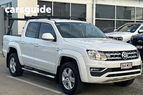 White 2021 Volkswagen Amarok Dual Cab Utility TDI550 Sportline 4Motion