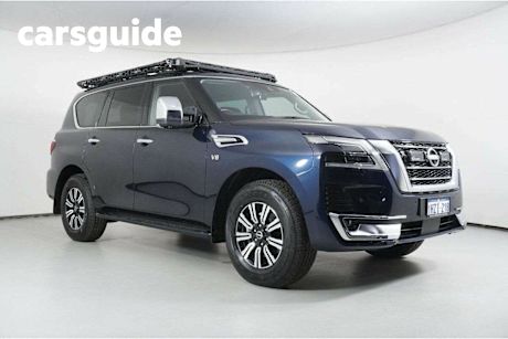 Blue 2022 Nissan Patrol Wagon TI-L (4X4)