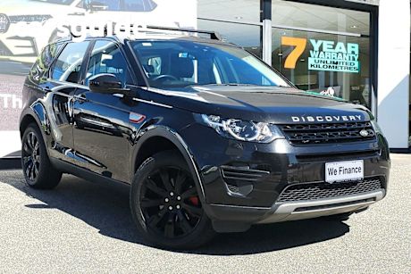 Black 2017 Land Rover Discovery Sport Wagon TD4 150 SE 5 Seat