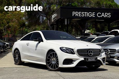 White 2018 Mercedes-Benz E300 Coupe