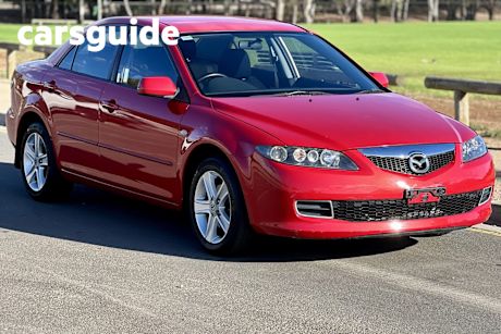 Red 2006 Mazda 6 Sedan Classic