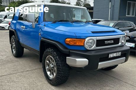 Blue 2012 Toyota FJ Cruiser Wagon