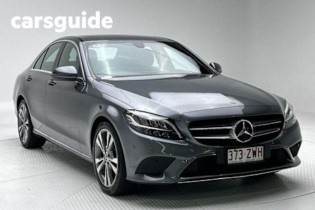 Grey 2019 Mercedes-Benz C200 Sedan