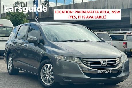 Grey 2012 Honda Odyssey Wagon
