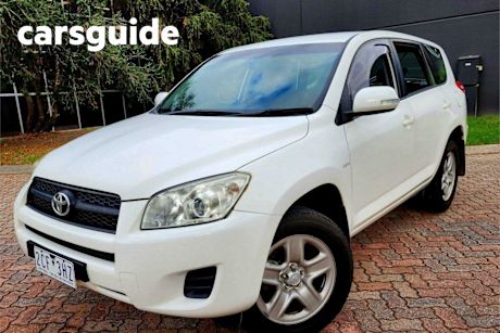 White 2009 Toyota RAV4 Wagon CV (4X4)