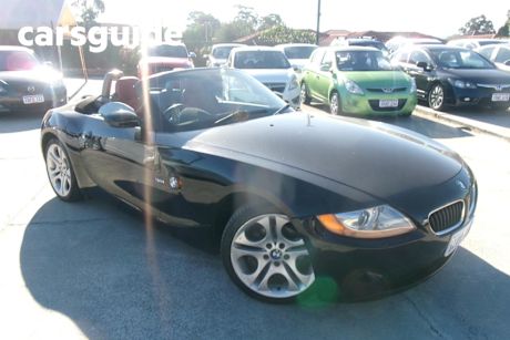 Black 2003 BMW Z4 Roadster 3.0I