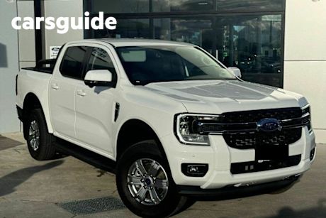 White 2024 Ford Ranger Double Cab Pick Up XLT 2.0 (4X4)