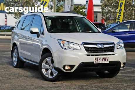 White 2015 Subaru Forester Wagon 2.5I-L