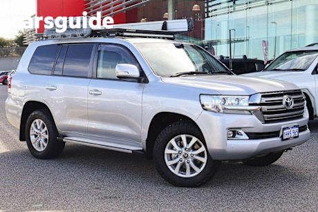 Silver 2021 Toyota Landcruiser Wagon LC200 GXL (4X4)