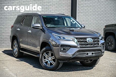 Grey 2022 Toyota Fortuner Wagon GXL
