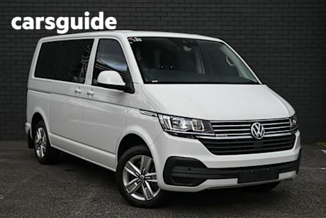 White 2023 Volkswagen Multivan Wagon COM/LNE PRM TDI340 4Motion LWB