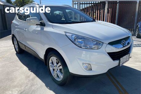White 2012 Hyundai IX35 Wagon Elite (awd)