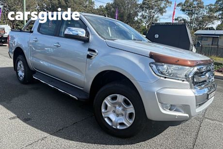 Silver 2018 Ford Ranger Dual Cab Utility XLT 3.2 (4X4)