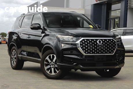 Black 2023 Ssangyong Rexton Wagon Ultimate (4WD)