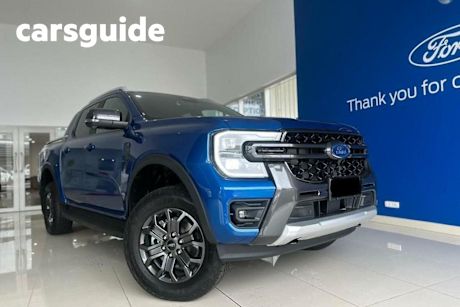 Blue 2025 Ford Ranger Double Cab Pick Up Wildtrak 3.0 (4X4)