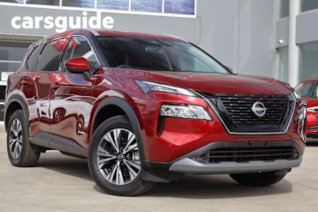 Red 2024 Nissan X-Trail Wagon ST-L (4WD) E-Power (hybrid)