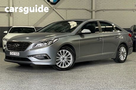 Grey 2015 Hyundai Sonata Sedan Elite
