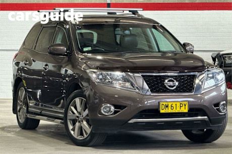 Brown 2016 Nissan Pathfinder Wagon TI (4X4)