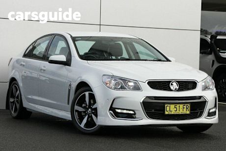 White 2017 Holden Commodore Sedan SV6