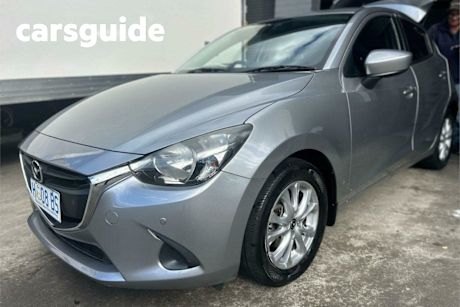 Silver 2016 Mazda 2 Hatchback Maxx